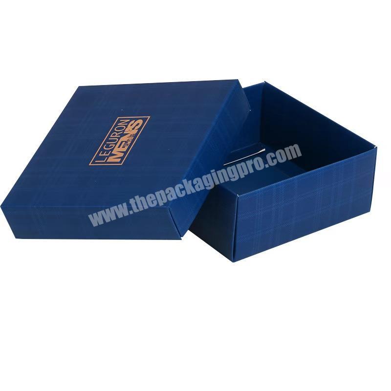 Custom creative design empty gift boxes for wedding color paper packing for christmas