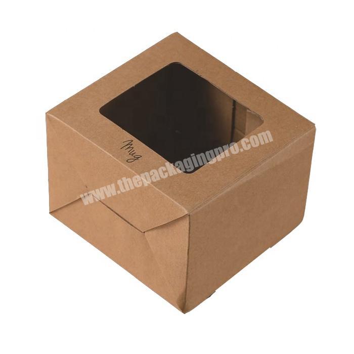 Custom cup paper packaging box product packing boxes with custom logo