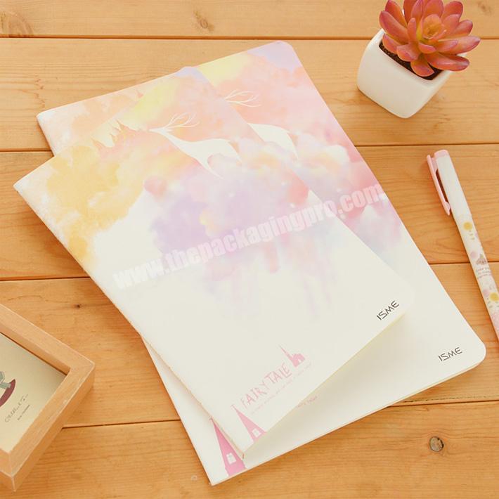 Custom Cute New Design Softcover School Notebook Manufacturer