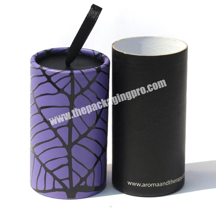 custom cylinder gift box packaging paper tube can round cardboard tube