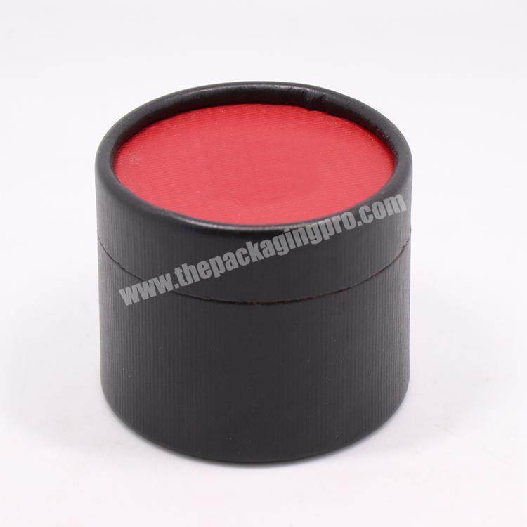 Custom cylinder round paper cardboard match tea candy tube box