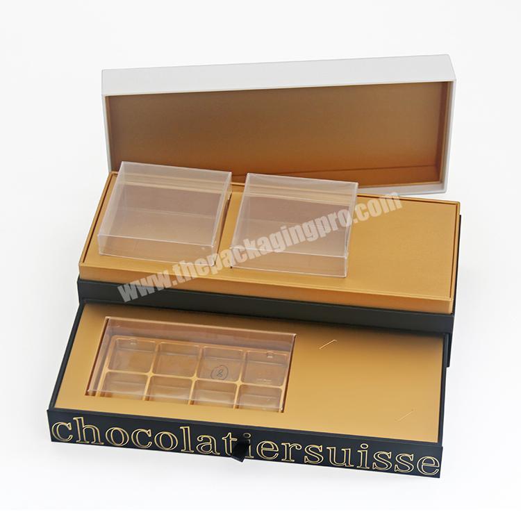Custom Decorative Cardboard Candy Packaging Paper magnet fancy Chocolate Boxes Wholesale