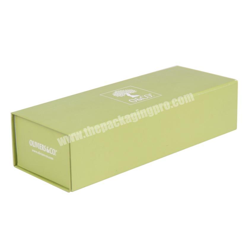 Custom decorative foldable cardboard gift box with magnetic lid