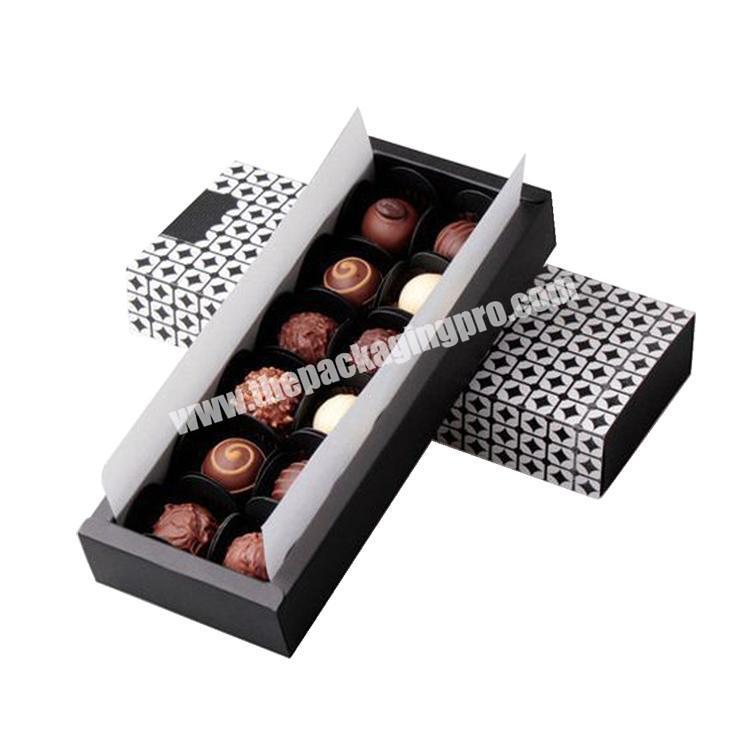 Custom design chocolate box packaging