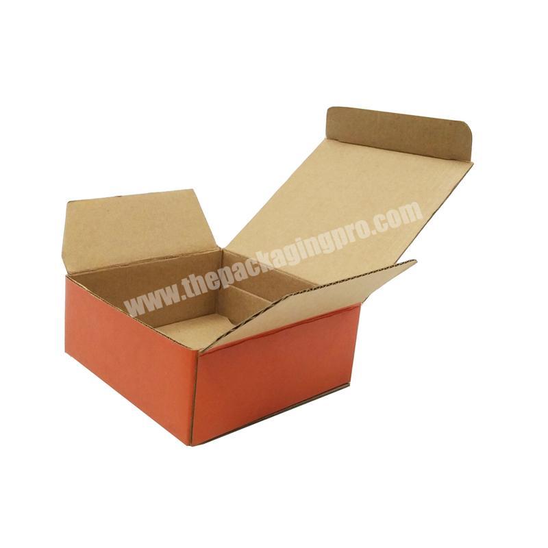 Custom design corrugated paper material cardboard printing color gift boxes packaging