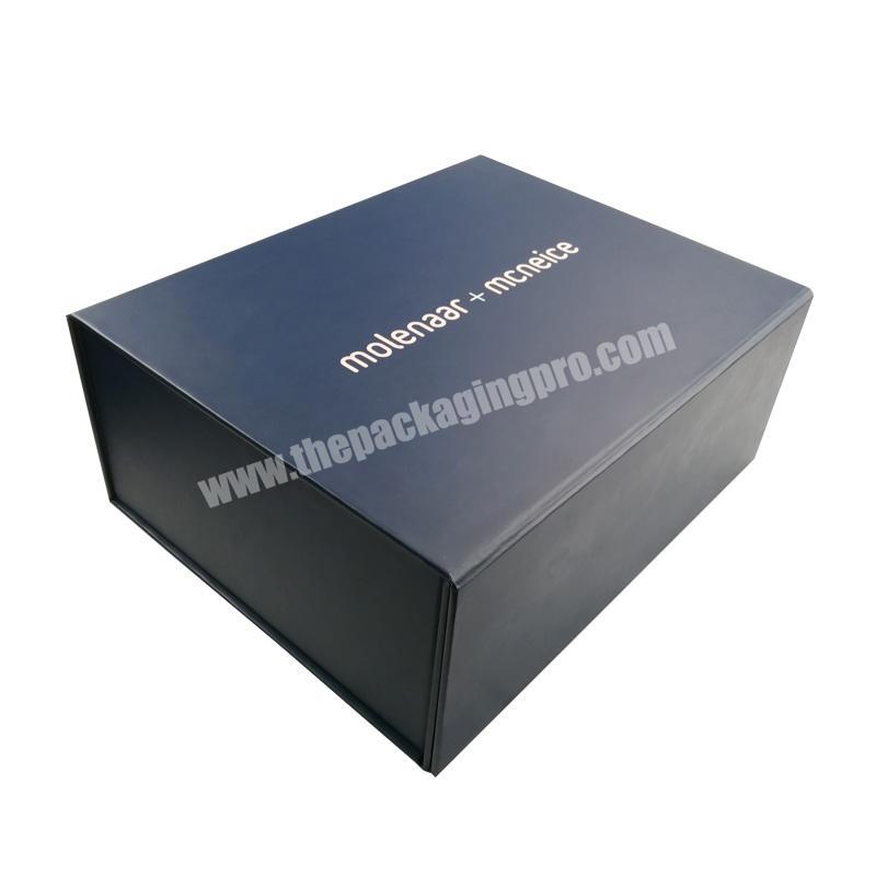 Custom Design Foldable Presentation Gift Box For Wedding or Baby Keepsake