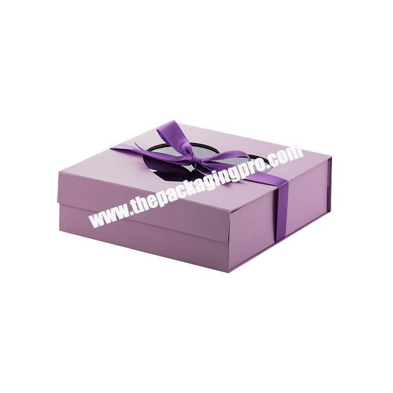 Custom design high quality magnets gift packaging box with magnetic lid