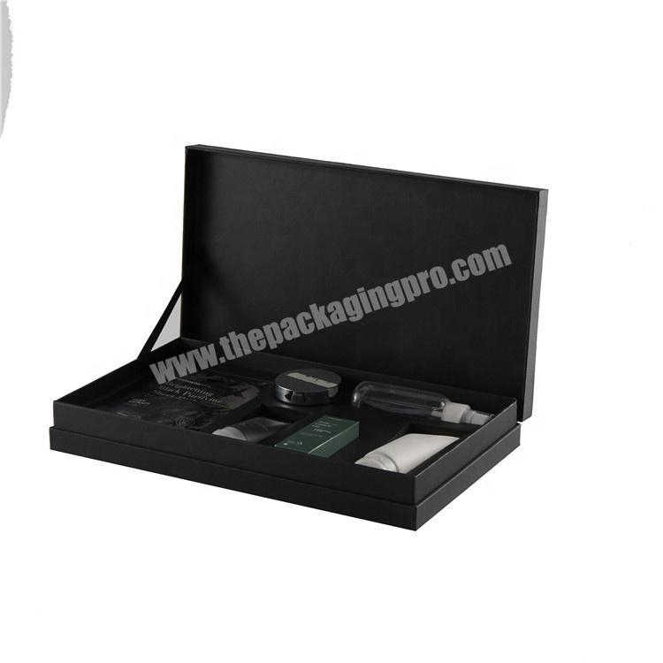 Custom Design Luxury handmade rigid paperboard folding gift paper cosmetic box
