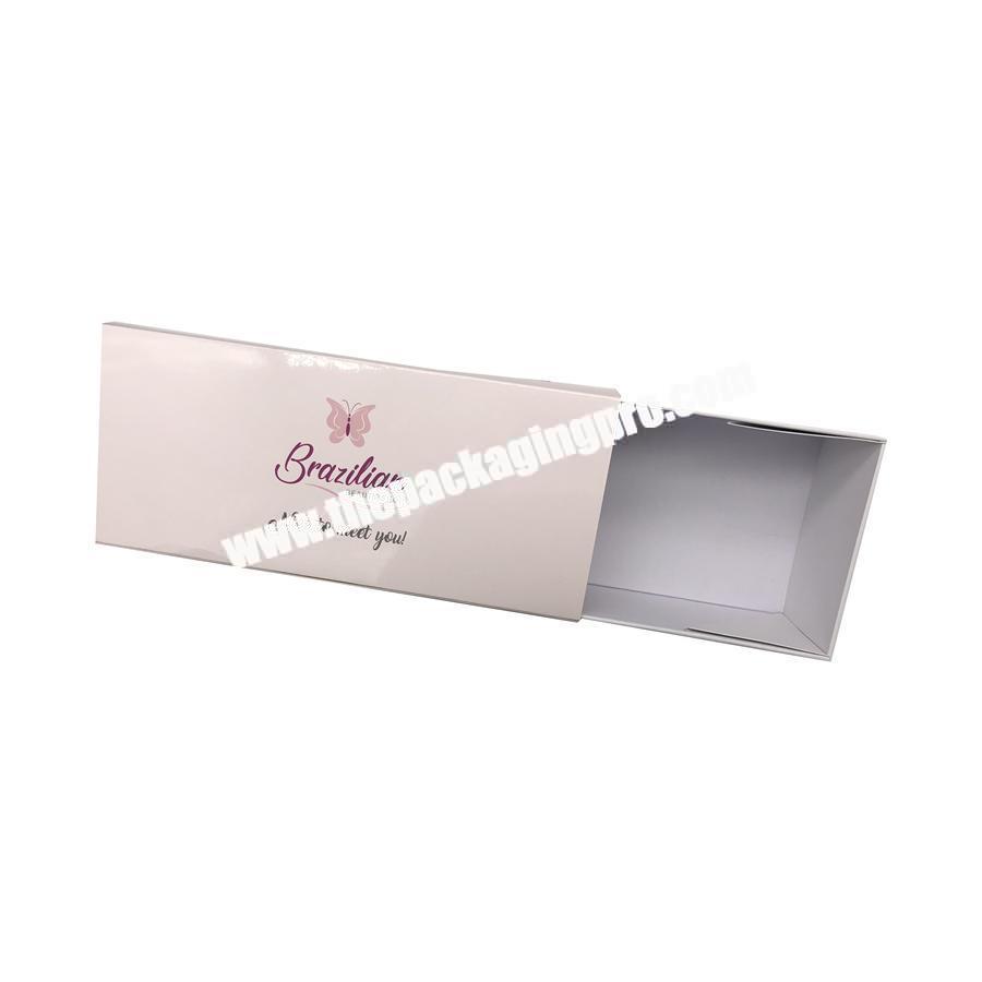 Custom design luxury paper flower drawer box