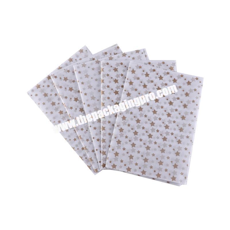High Quality Custom Printed Logo Gift Wrapping Tissue Paper for