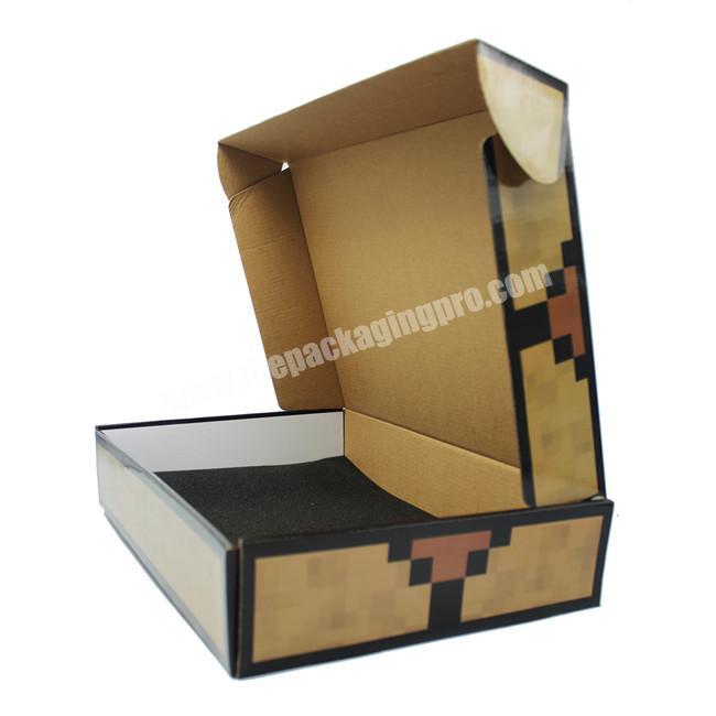 Custom design Mailer Shipping Delivery Box Corrugated Board Wholesale Color Box Foldable Mailer for Cloth Packaging Box