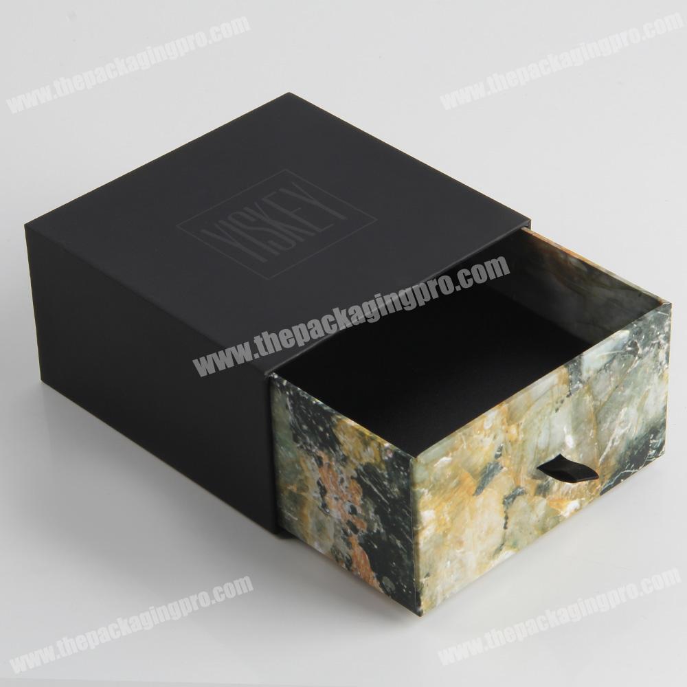 Custom design packaging cosmetic small glass bottles paper box