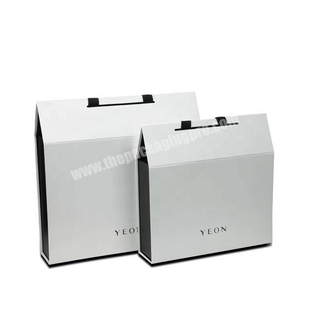 Custom Design Packaging Fold Luxury High Quality Box with Handle