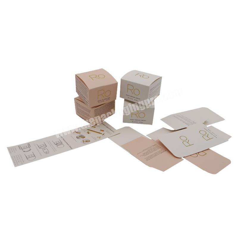 Custom design packaging luxury cosmetic