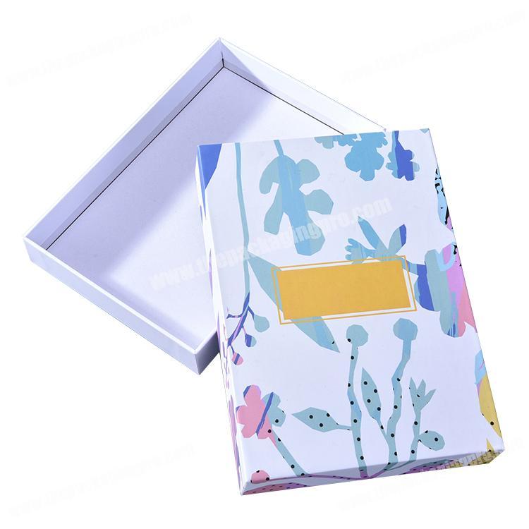 custom design rigid book notebook packaging box