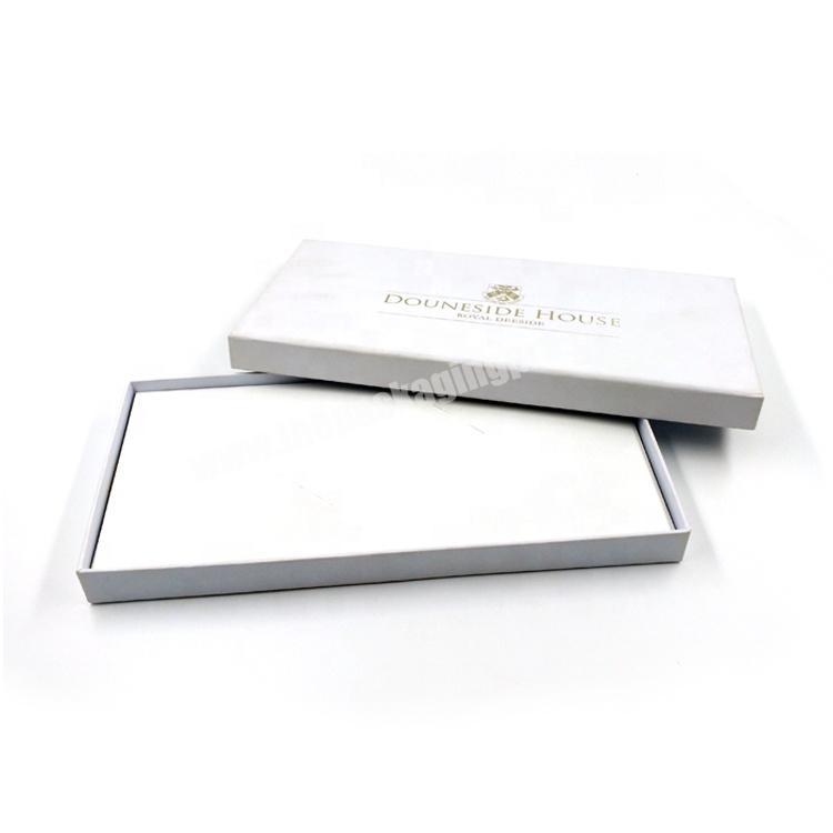 Custom Different Sizes White Cardboard Packaging Clothes Clothing Gift Box