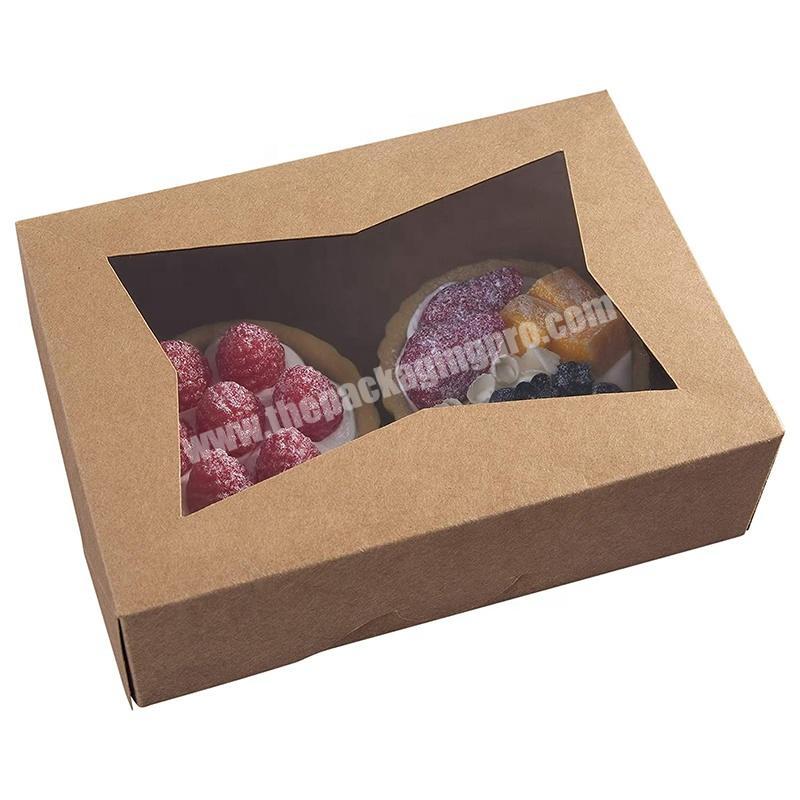Custom Disposable take away eco-friendly kraft lunch food paper box