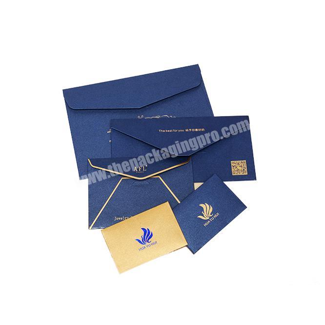 Custom Dl Size Invitation Card Paper Window Envelope Personalize Wallet Envelope Printing