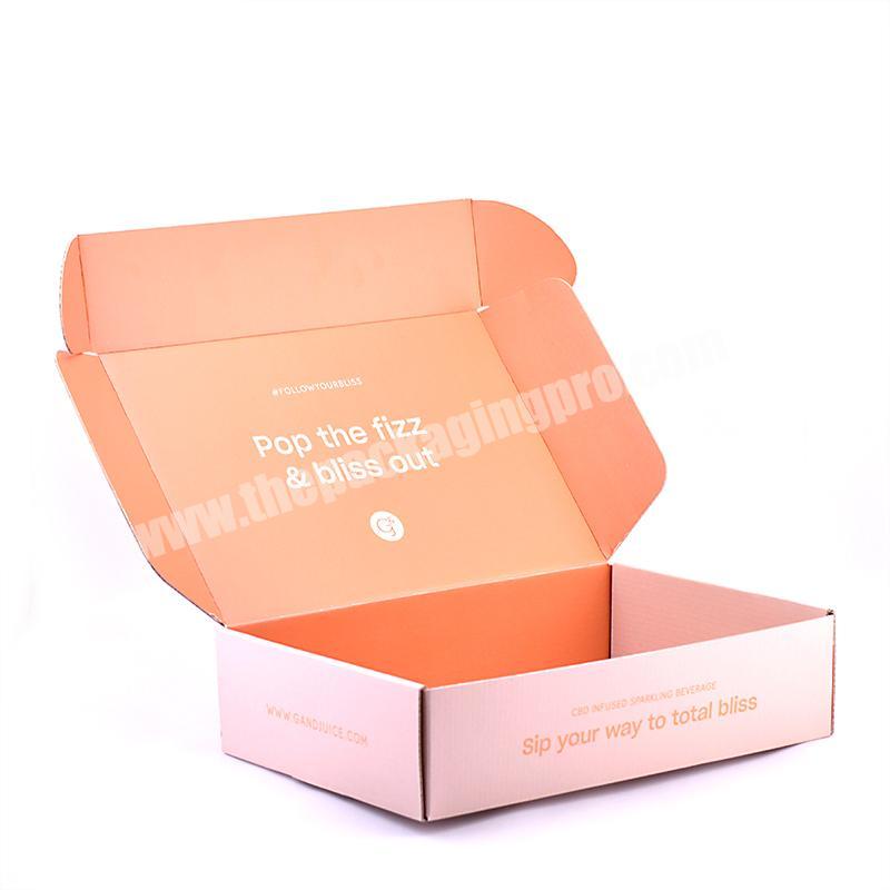 Custom Double Sides Printed Corrugated Shipping Box Packaging
