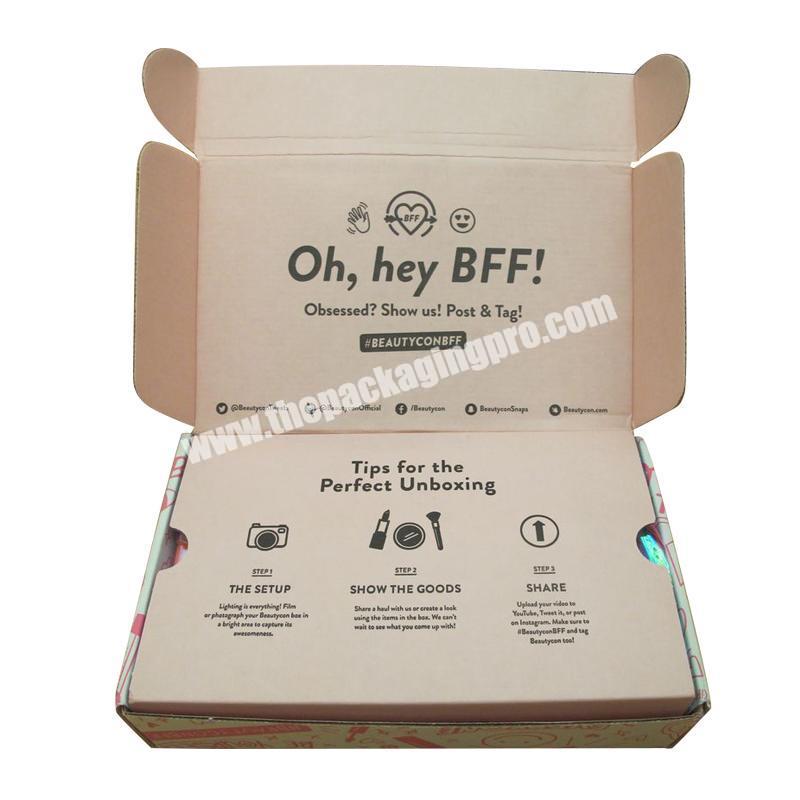 Custom Eco Friendly design mailling shirts shoes shipping boxes