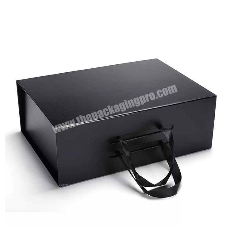 custom eco friendly packaging box ribbon