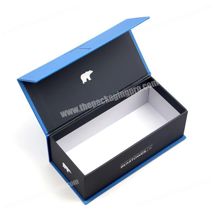 custom eco-friendly paper packaging box with  magnetic lid