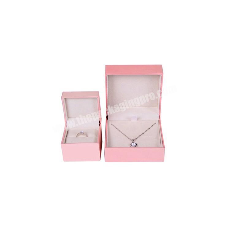 Custom Elegant Bracelet Necklace Earring Jewelry Packaging Gift Box With Logo
