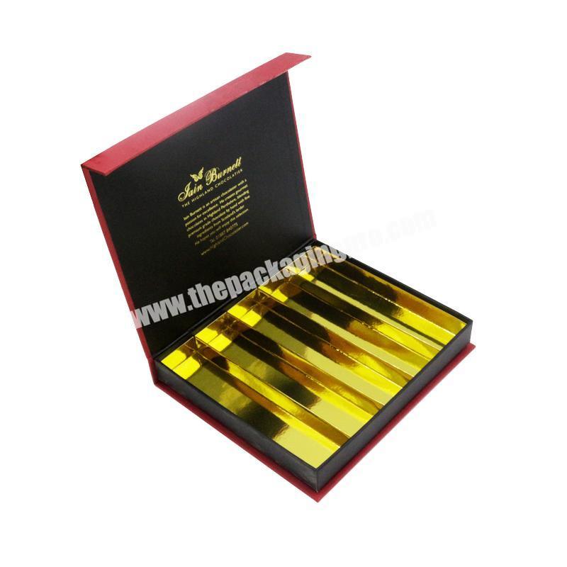 Custom elegant magnetic closure Paper makeup brush packaging boxes