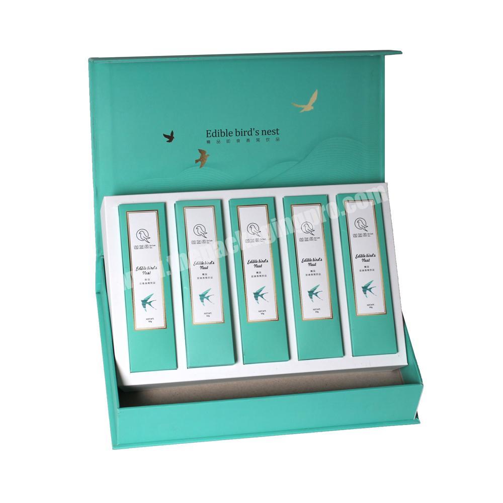 Custom essential oil packaging box, magnetic closure cardboard gift box for skincare set