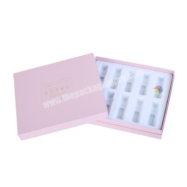 custom exquisite cosmetic 3ml essential oil paper box