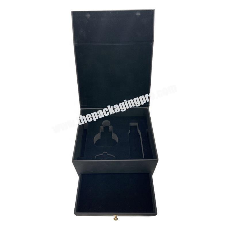 Custom Exquisite leather Packing cosmetics Gift Box Watch Box Packaging Box For cosmetics