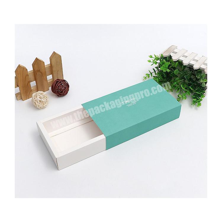 custom factory design special paper Drawer box rectangular packaging box gift box