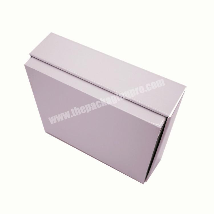 Custom Factory White Cardboard Printing Paper Packaging Box For T shirtshoes