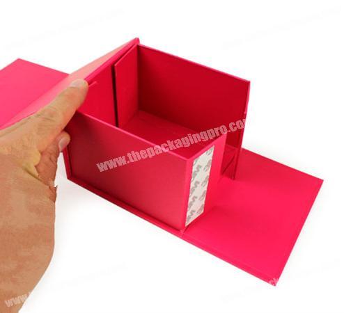 Custom fancy small MOQ high quality printing your own logo pen packaging folding box