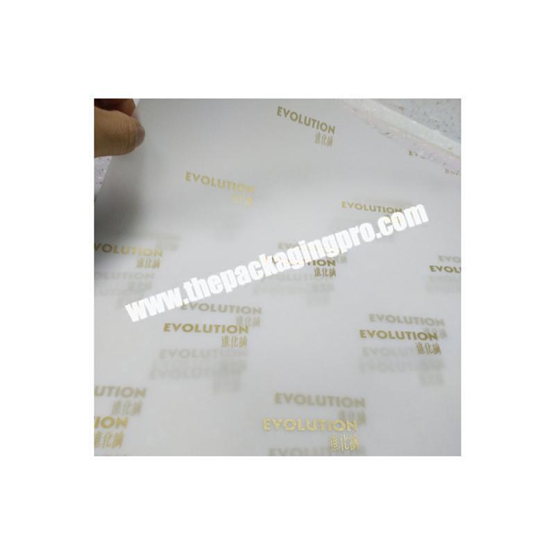 Custom fashion tissue paper wrapping printed