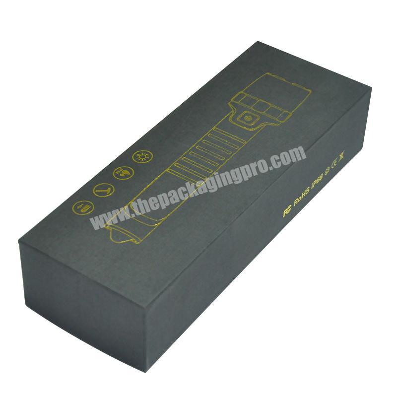 Custom Fast Delovery Kraft Paper Slider Box Black Box With Magnet Lid Plain Gift Box With Lid