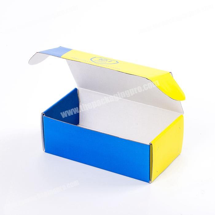 custom flat paper kraft retail packaging small bluetooth speaker corrugated mailer box