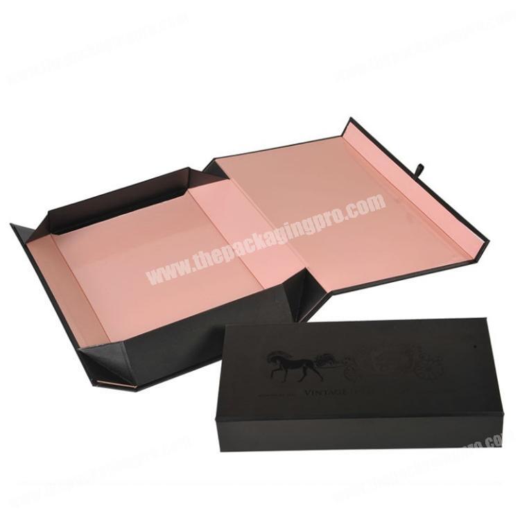 Custom Foldable Paper Gift Folding Cardboard Magnetic Box
