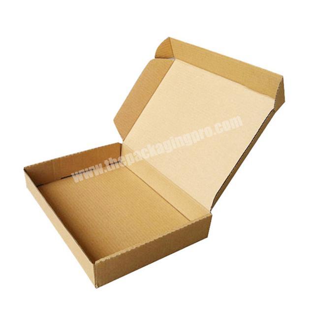 Custom folding kraft paperboard storage nice ecommerce plain packaging boxes