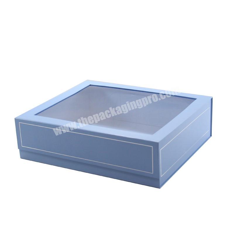 Custom Folding Paper Flat Pack Box Luxury Magnetic Gift Box with Magnet Closure