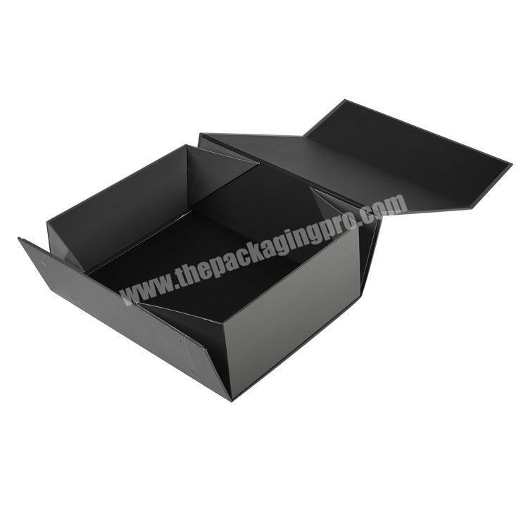 Custom Folding Paper Flat Pack Box Luxury Magnetic Gift Box With Magnet Closure