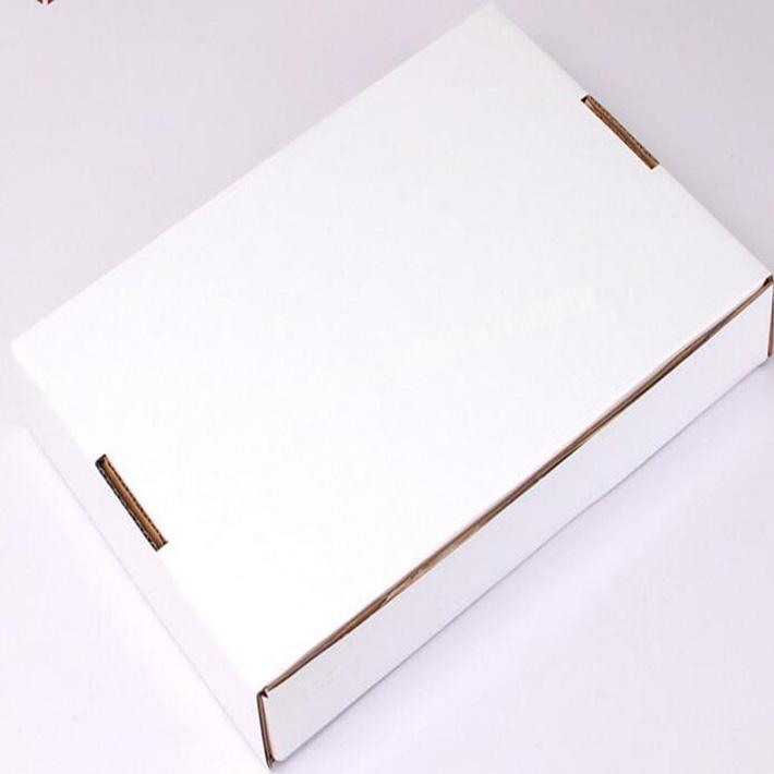 Custom Full Color Printed E Flute Cardboard Top Mailing Paper Corrugated Box