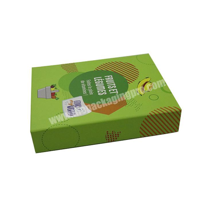 custom full color printing cardboard folding gift box packaging cheap wholesale
