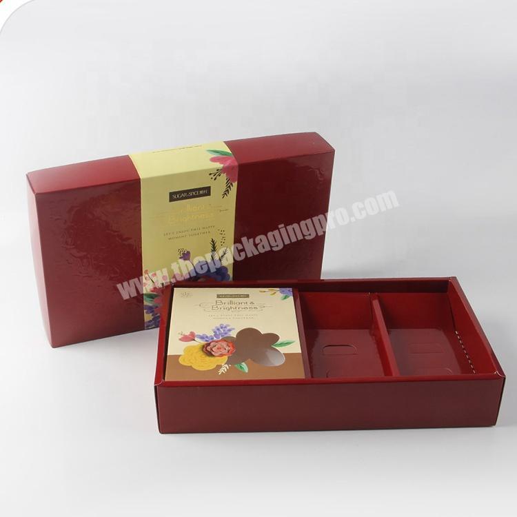 Custom full colour printed  card paper drawer box for underwear packaging