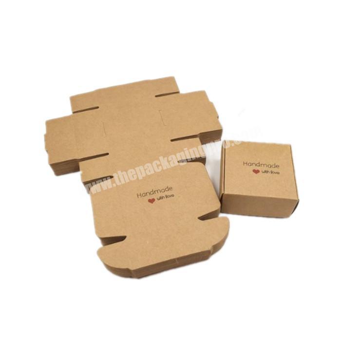 Custom gift Kraft paper packaging boxes