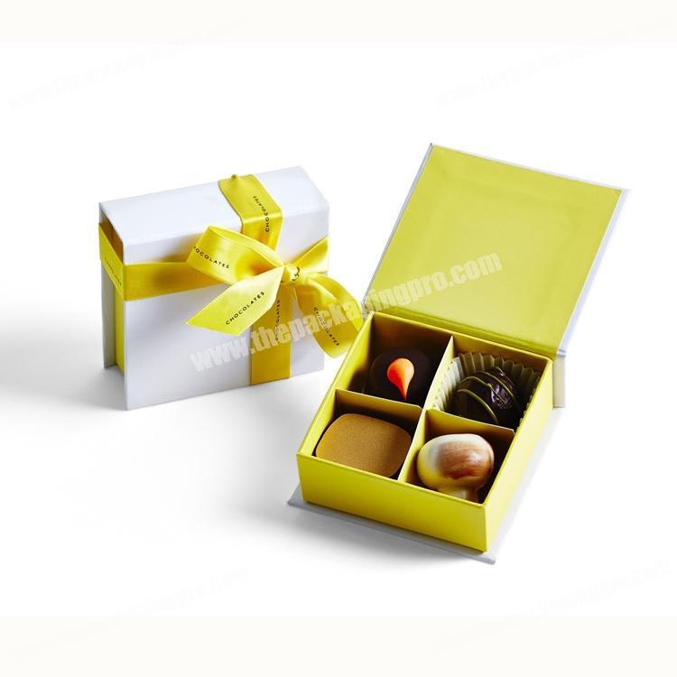 Custom gift paper packing heart shape luxury custom chocolate bar packaging box