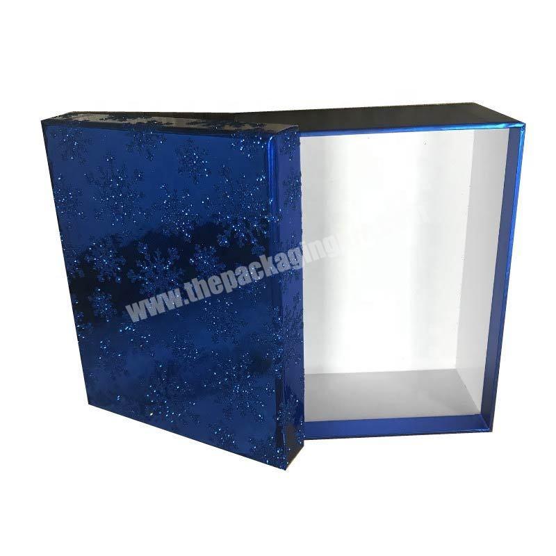 custom glitter packaging gift boxes manufacturer in China  logo gold foil custom gold supplier gift packaging solid box