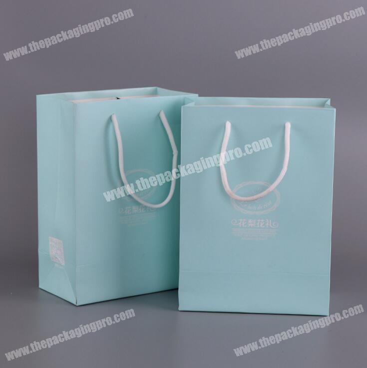 Custom glossy laminated paper bag ,cloth paper bag ,shopping paper bag