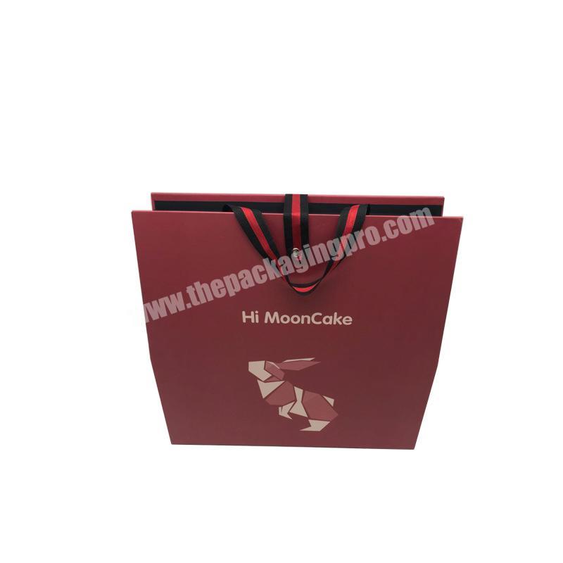 Custom handmade logo recycled cardboard packaging magnetic closed black shoes clothes paper gift box portable