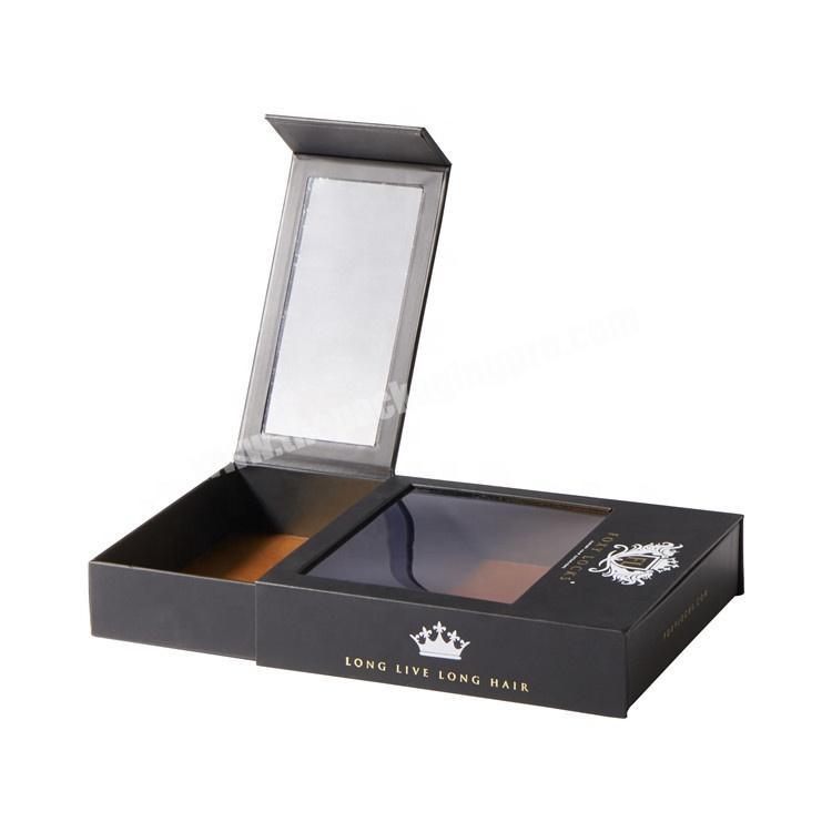 Custom Handmade Luxury Matt Folding Magnetic Gift Packaging Box
